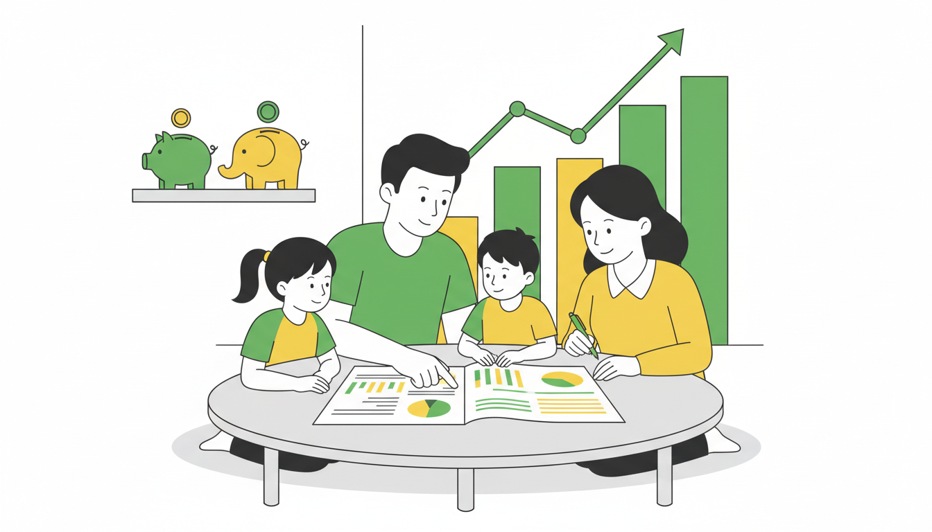 Sparen für Kinder: Der Weg zu einem soliden Ausbildungsfonds